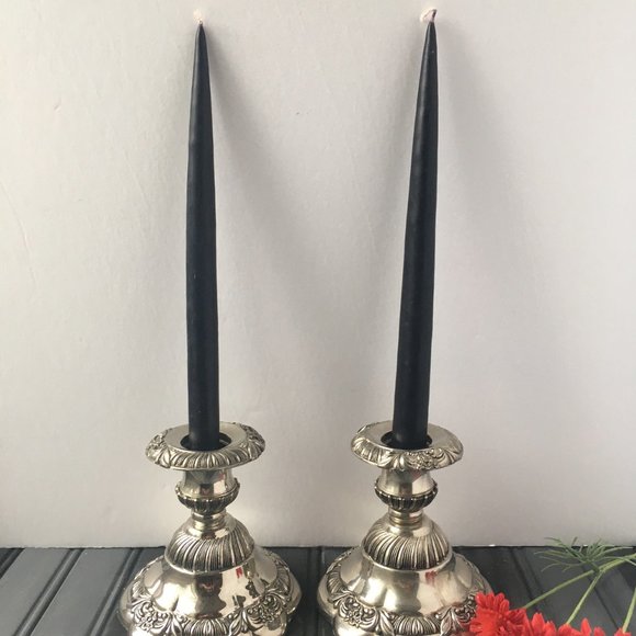 Orante Silver Candle Holders - Picture 2 of 7